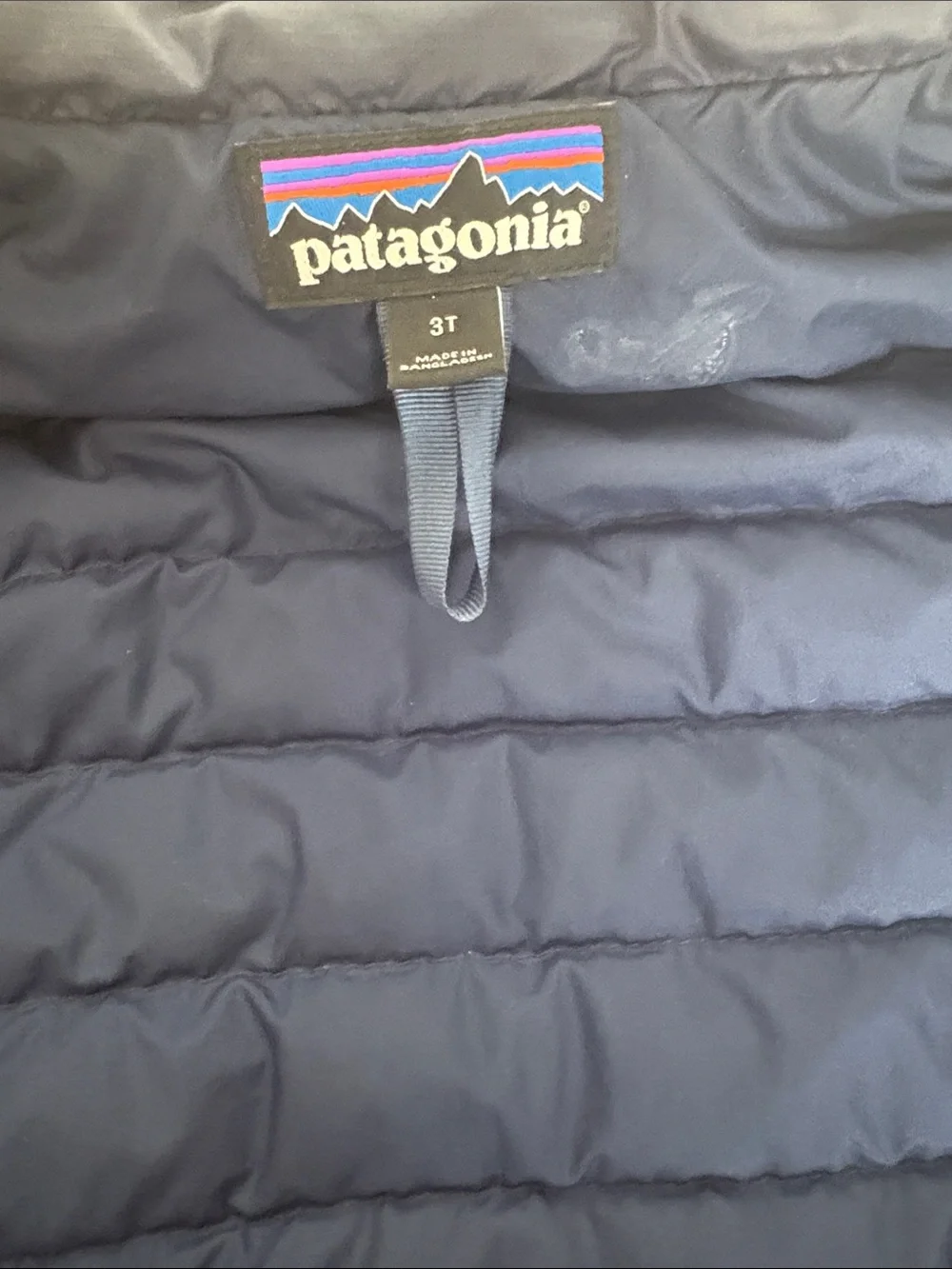 Patagonia Kids Navy Down Sweater